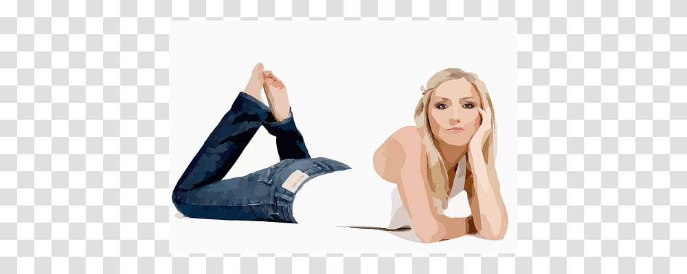 Girl Person, Arm, Kneeling, Female Transparent Png