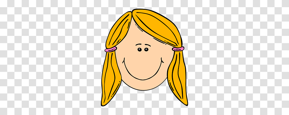 Girl Person, Label, Drawing Transparent Png