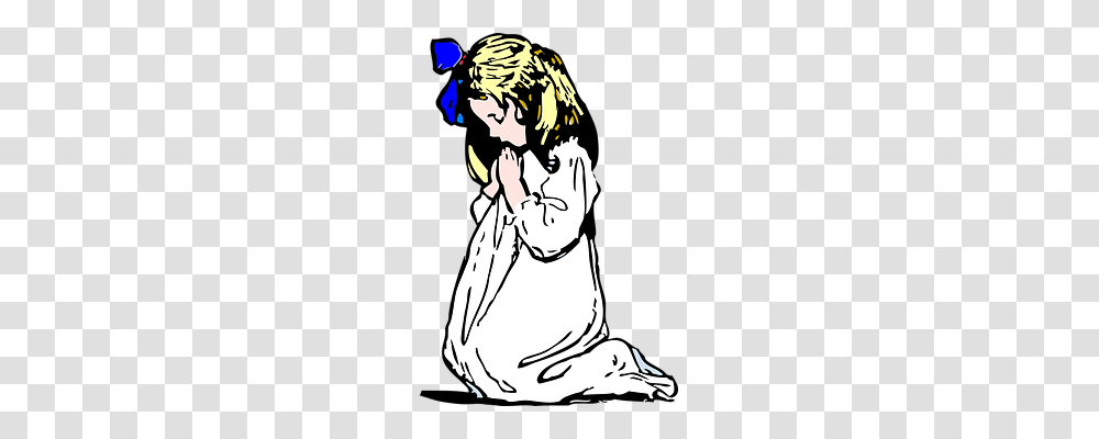 Girl Religion, Person, Human, Kneeling Transparent Png