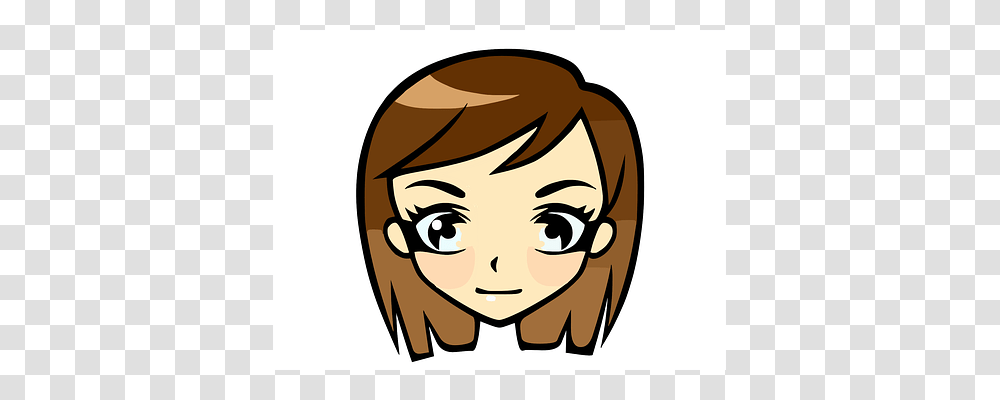 Girl Face, Logo, Trademark Transparent Png