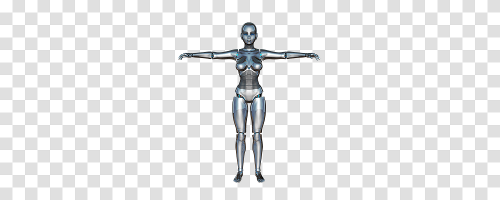 Girl Technology, Cross, Robot Transparent Png