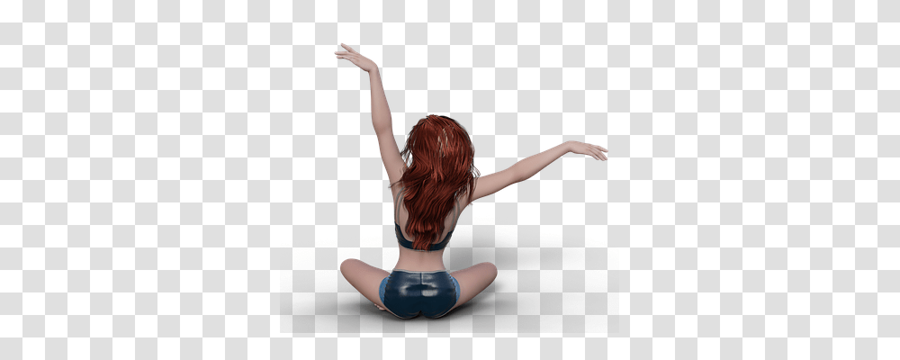 Girl Person, Back, Dance Pose, Leisure Activities Transparent Png