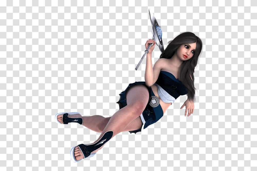 Girl 3d Render Background People, Person, Costume, Leisure Activities Transparent Png