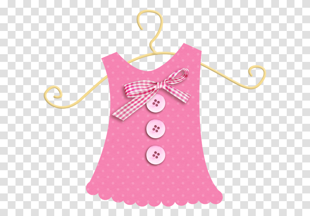 Girl Baby Shower Clip Art Pink Baby Shower, Apparel, Dress, Hanger Transparent Png