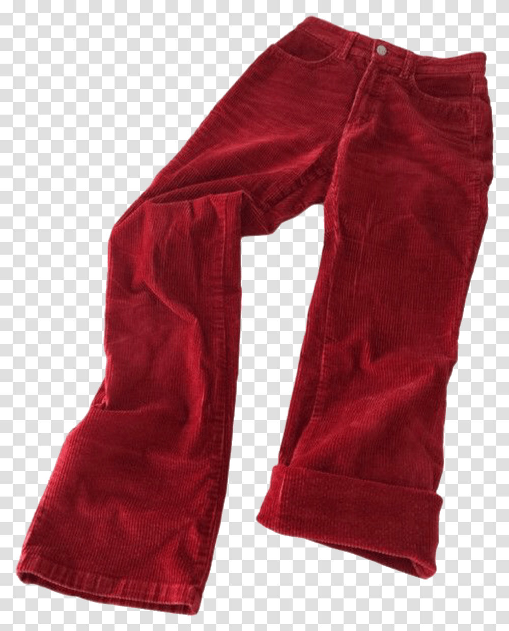 Girl Bellbottom Pant Moodboard Red, Pants, Apparel, Velvet Transparent Png