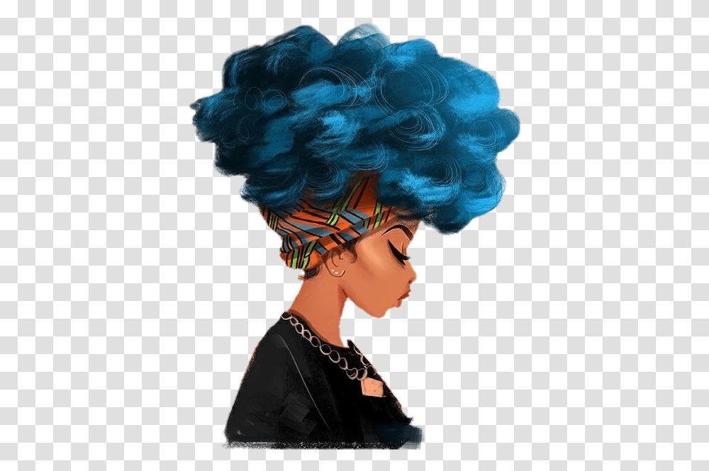 Girl Black Girl Magic Drawing, Hair, Wig, Person, Human Transparent Png
