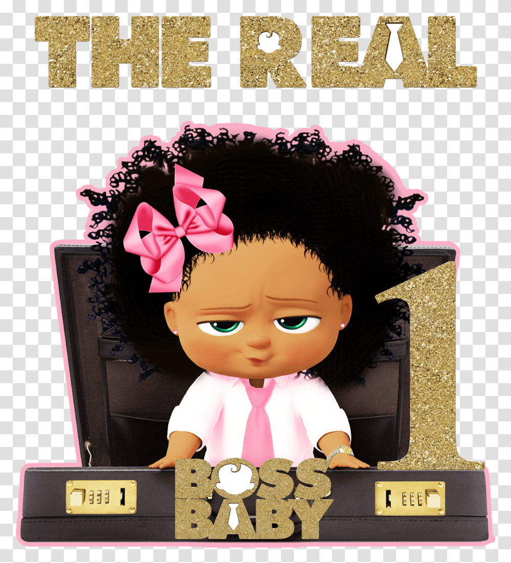 Girl Boss Baby Centerpieces, Toy, Doll, Person, Human Transparent Png