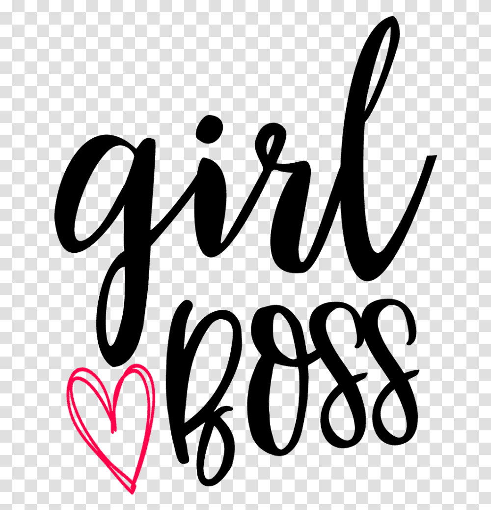 Girl Boss Svg Free, Calligraphy, Handwriting, Bicycle Transparent Png