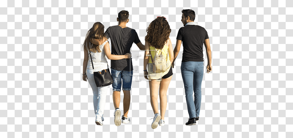 Girl Boy Walking In The Summer Background Group Of People Walking, Person, Clothing, Pants, Jeans Transparent Png