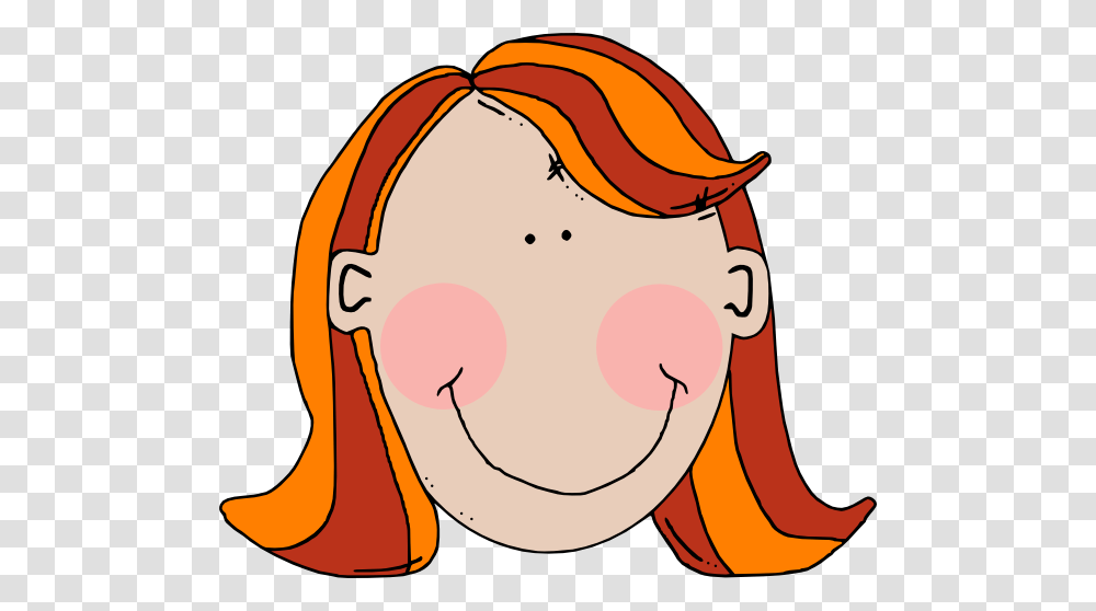 Girl Cartoon Clip Art, Head, Mouth, Teeth, Face Transparent Png