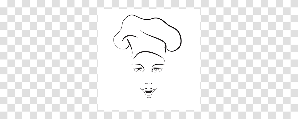 Girl Chef Drawing Transparent Png