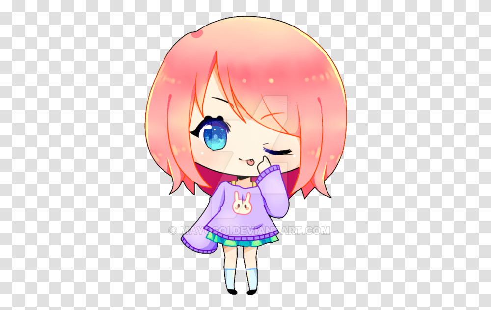 Girl Chibi 6 Image Chibi Anime Girl, Helmet, Clothing, Person, Graphics Transparent Png