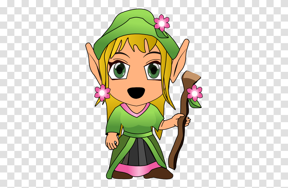 Girl Clip Art, Elf, Legend Of Zelda Transparent Png