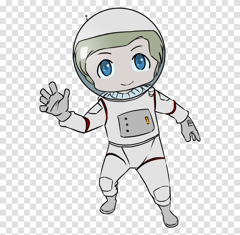 Girl Clipart Astronaut Kid Astronaut Clipart Background, Person, Human, Helmet Transparent Png