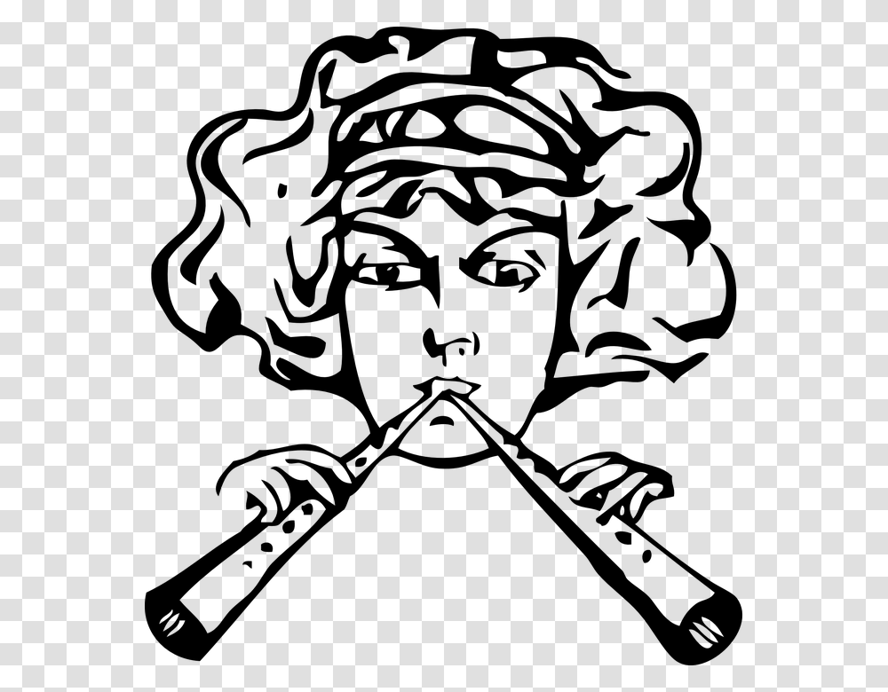 Girl Clipart Flute Orang Icon, Gray, World Of Warcraft Transparent Png