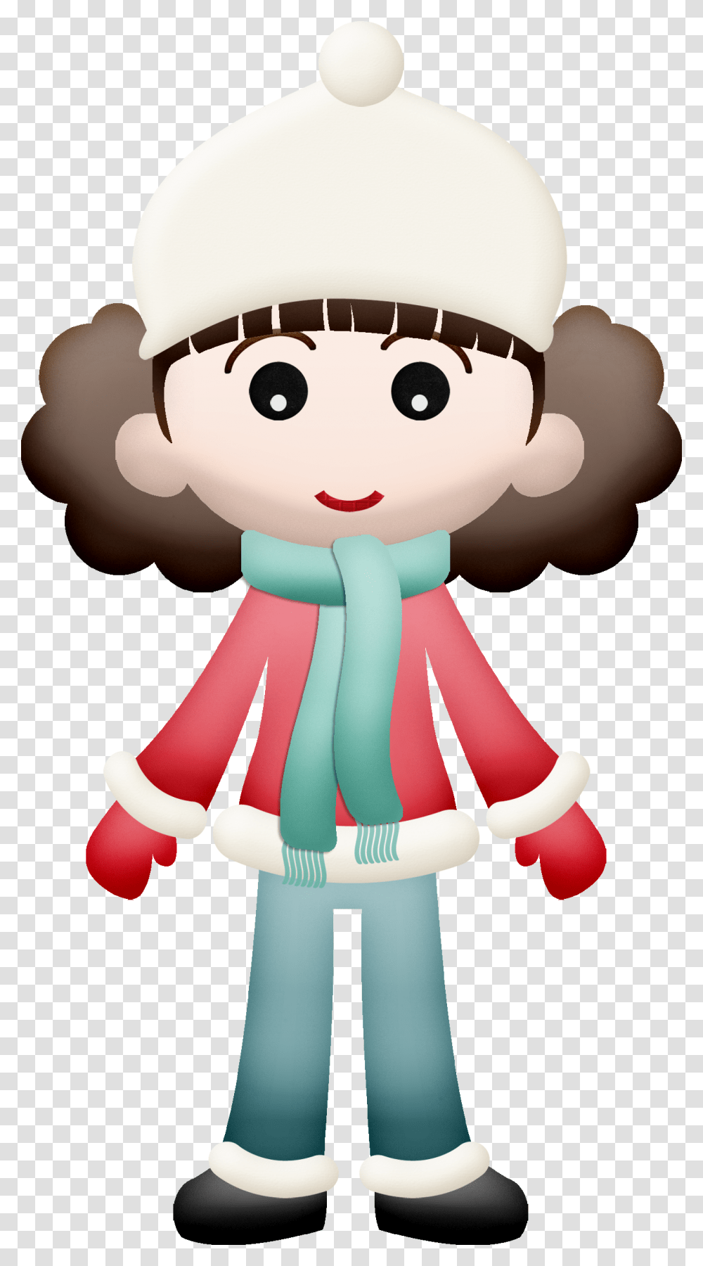 Girl Clipart Winter, Chef, Toy, Doll Transparent Png