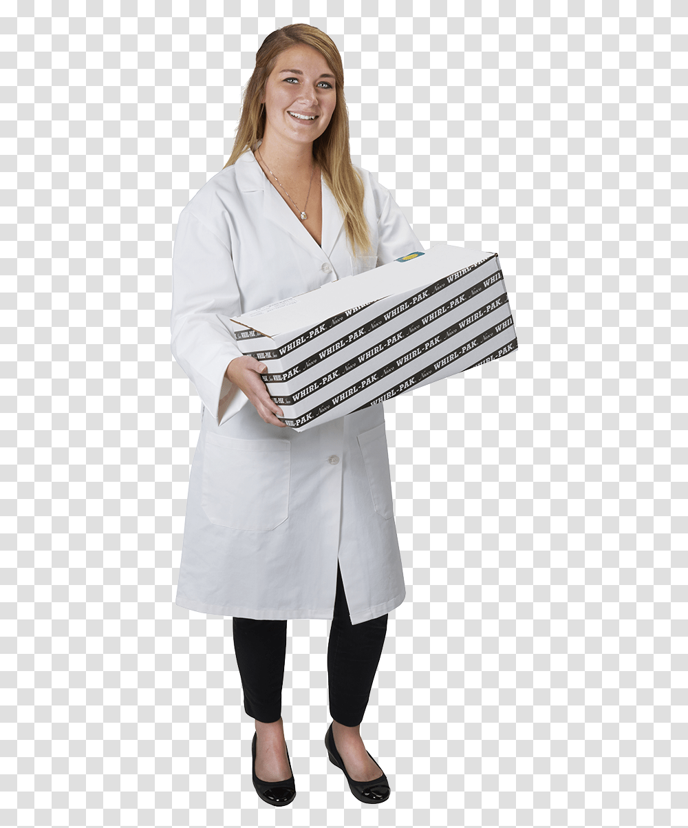 Girl, Lab Coat, Person, Doctor Transparent Png