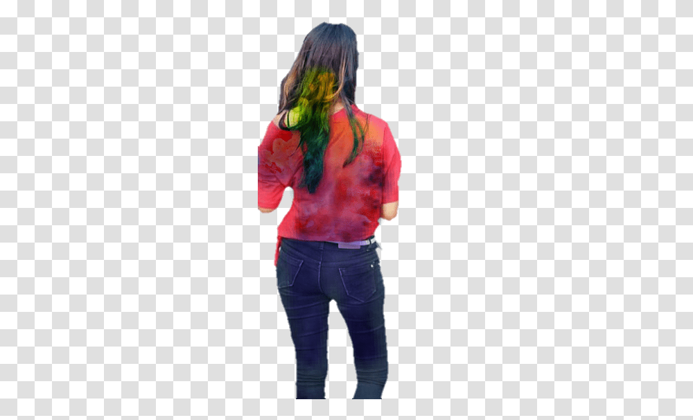 Girl, Person, Sleeve, Dye Transparent Png