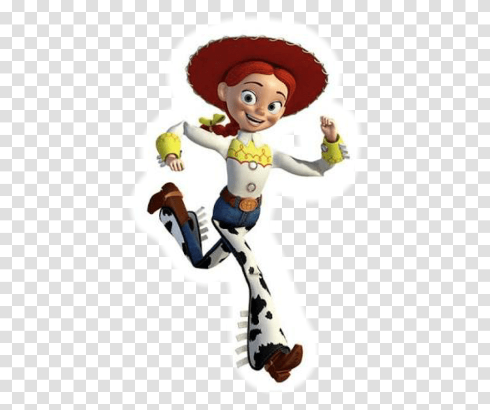 Girl Cowboy In Toy Story Clipart Download Cartoon Jessie Toy Story, Person, Human, Leisure Activities, Figurine Transparent Png