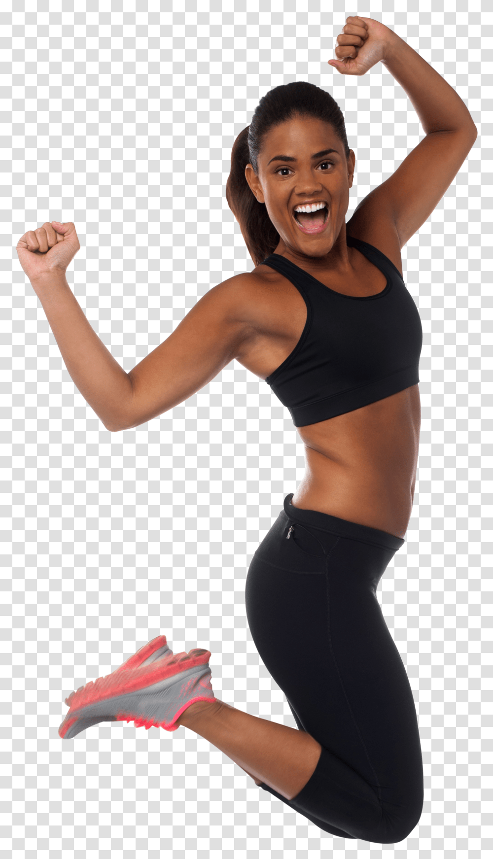 Girl Dancing Jumping Woman No Background Transparent Png