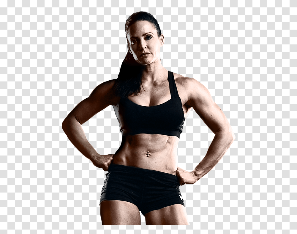 Girl Download Undershirt, Person, Fitness, Working Out, Sport Transparent Png