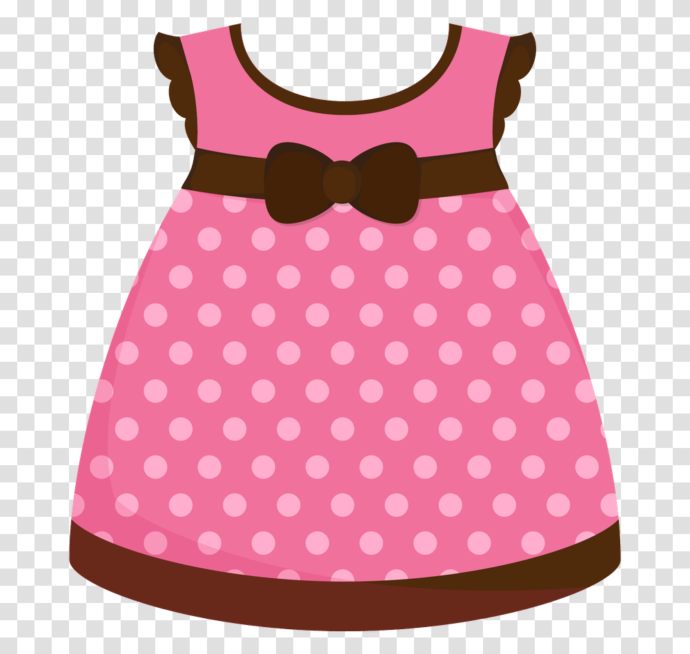 Girl Dress Clipart, Texture, Apparel, Polka Dot Transparent Png