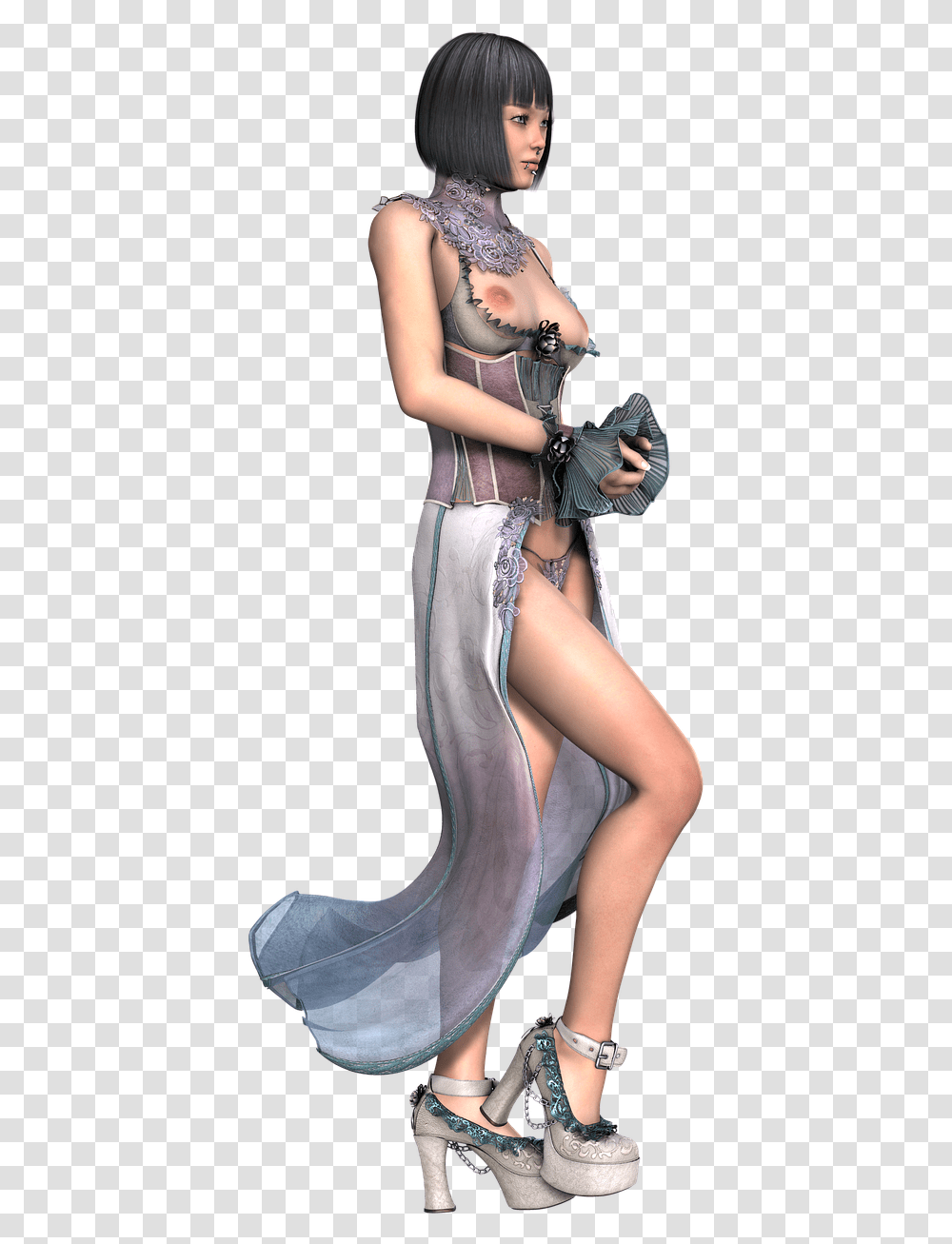 Girl Dress Glamour Free Photo Glamour And Elegance, Person, Costume, Footwear Transparent Png