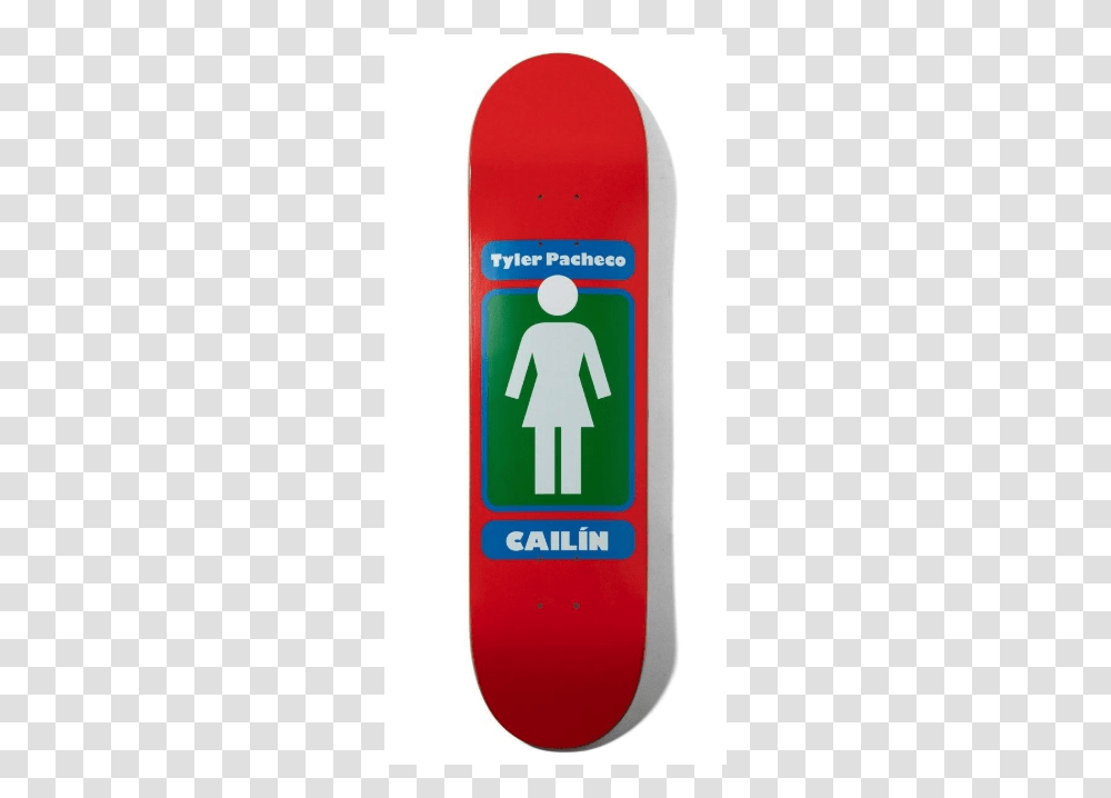 Girl Eric Koston Deck, Sign, Road Sign, Tarmac Transparent Png