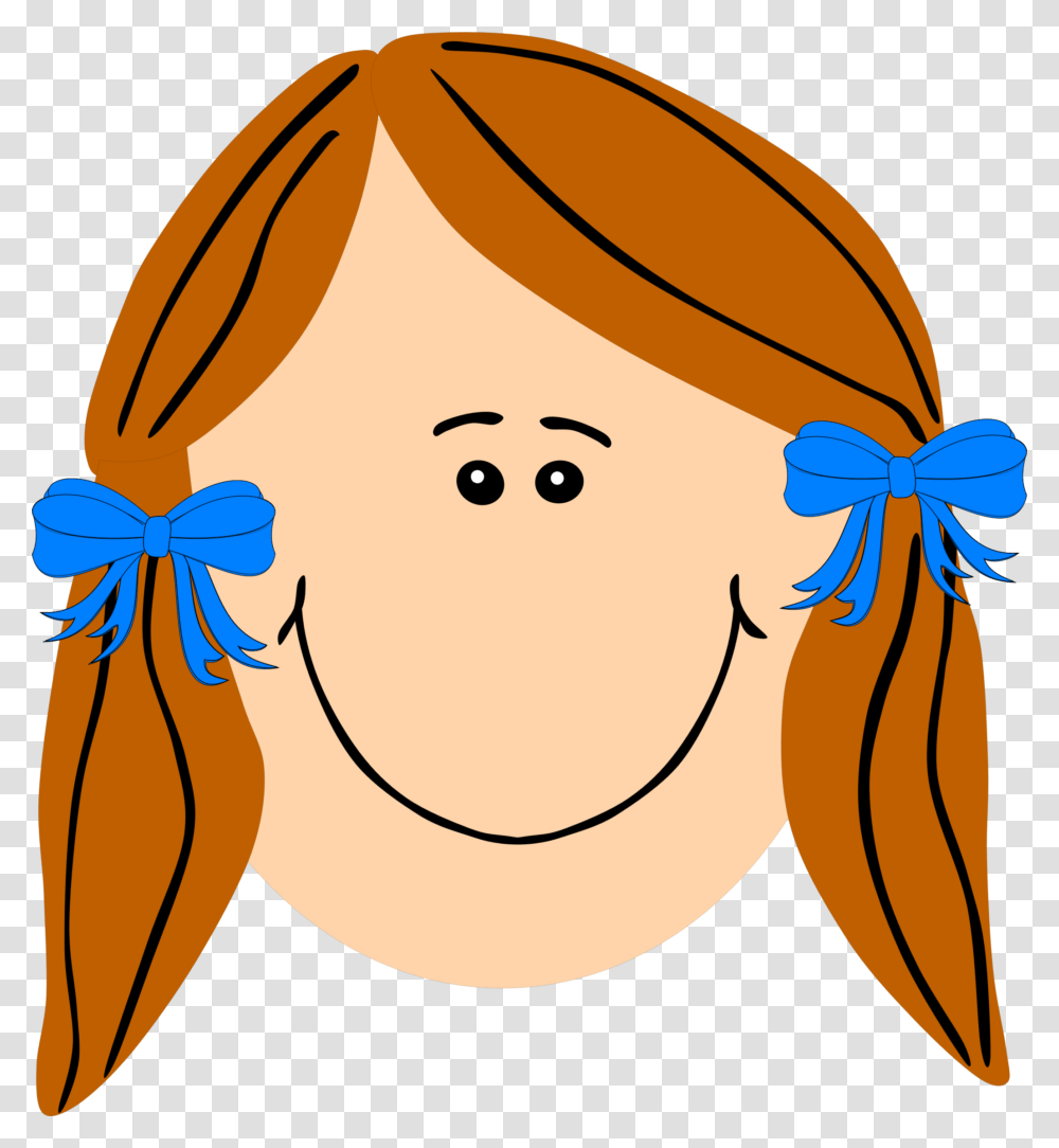 Girl Face Clip Art Winging, Outdoors, Nature, Drawing Transparent Png