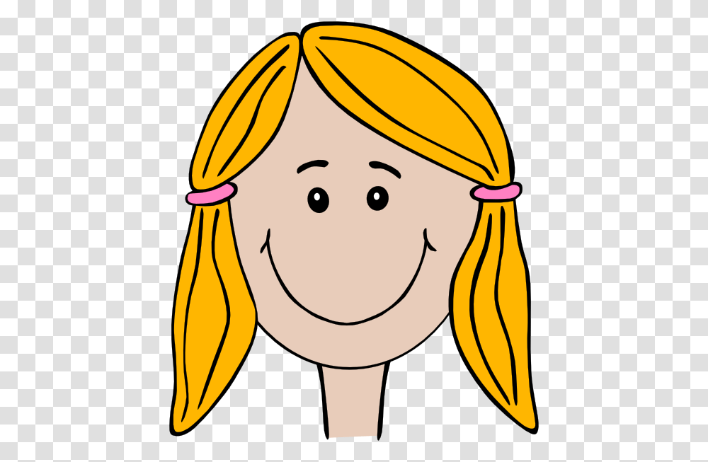 Girl Face Clipart Clipart Girl Face, Drawing, Doodle, Hair, Glass Transparent Png