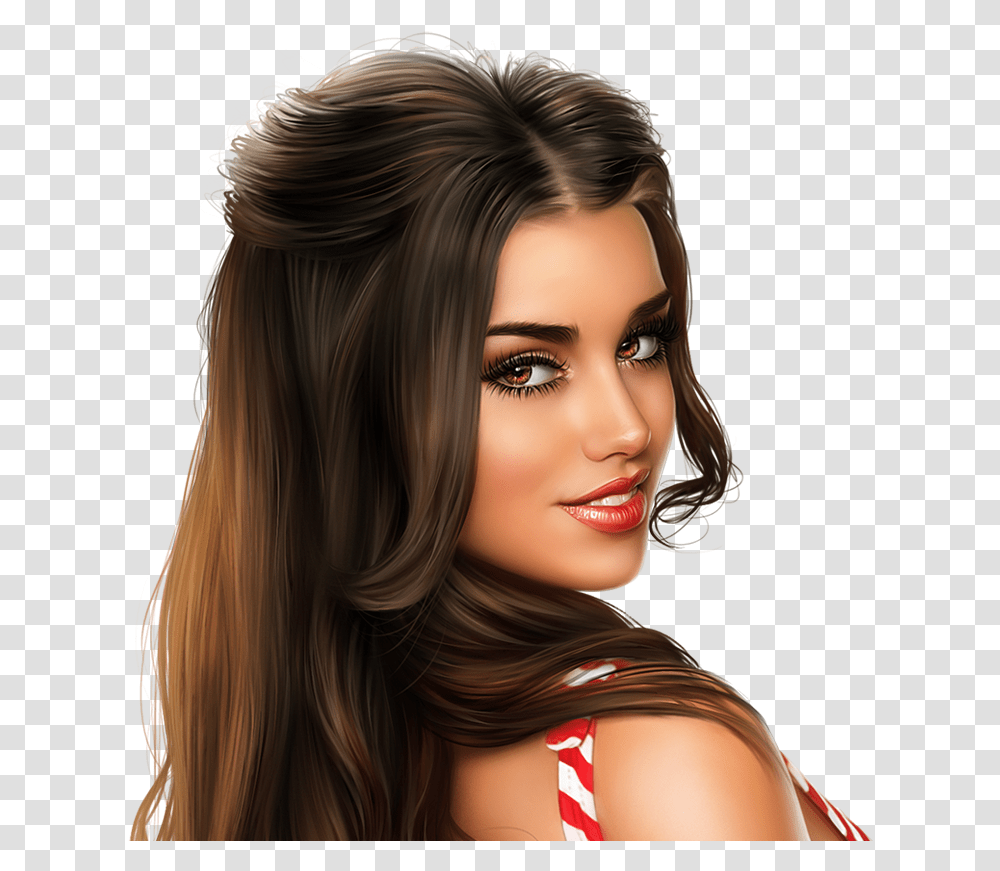 Girl, Face, Person, Female, Smile Transparent Png