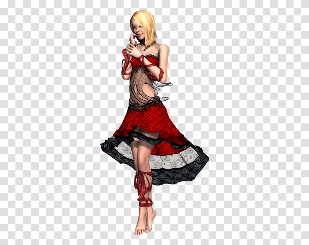 Girl Fashion Elegance 3d Blonde Girl, Dance Pose, Leisure Activities, Performer, Person Transparent Png