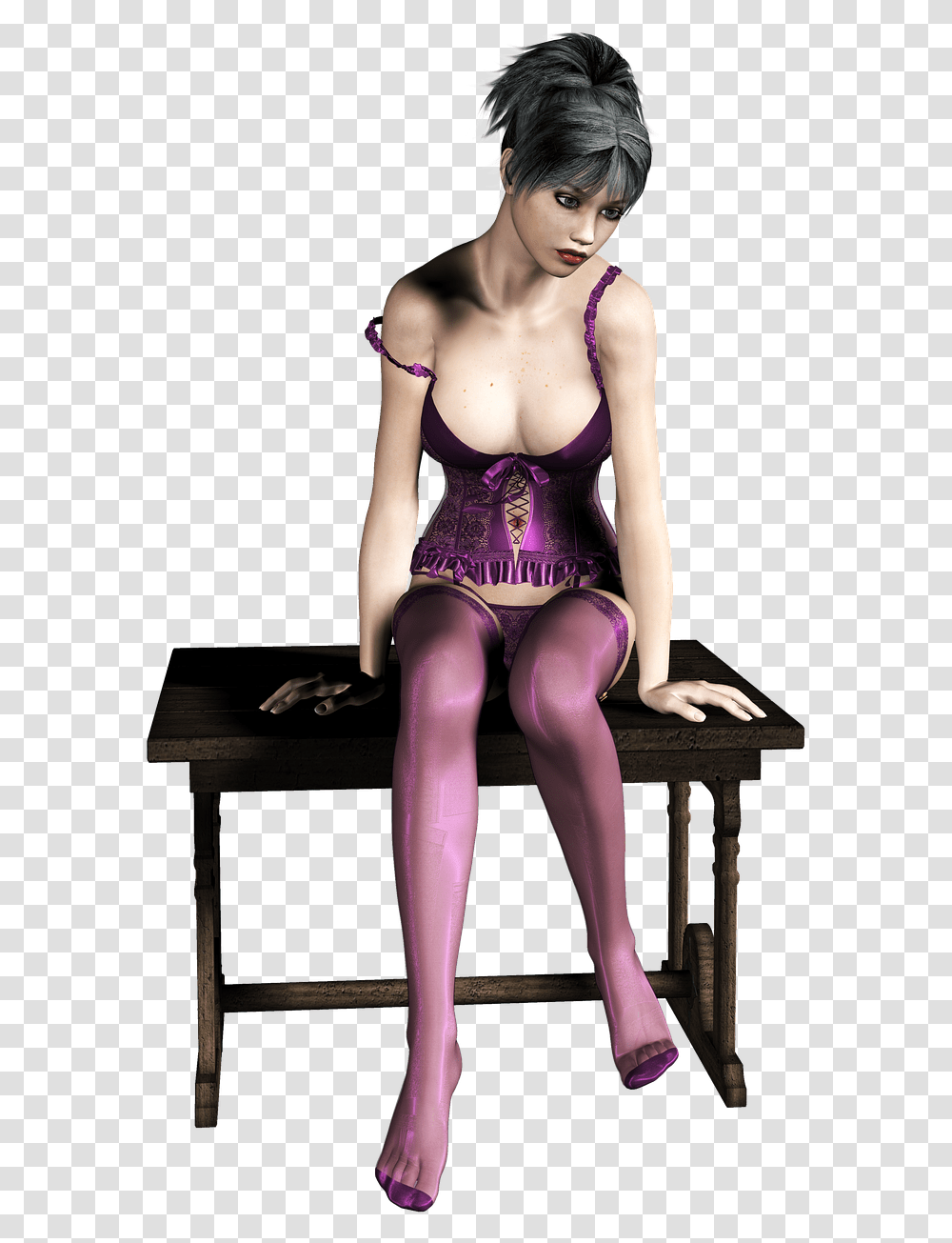 Girl Fashion Sexy Sitting, Person, Shoe, Footwear Transparent Png