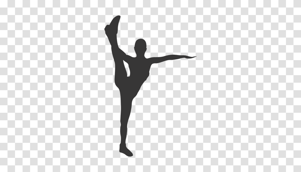 Girl Fitness Silhouette, Person, Human, Dance, Ballet Transparent Png