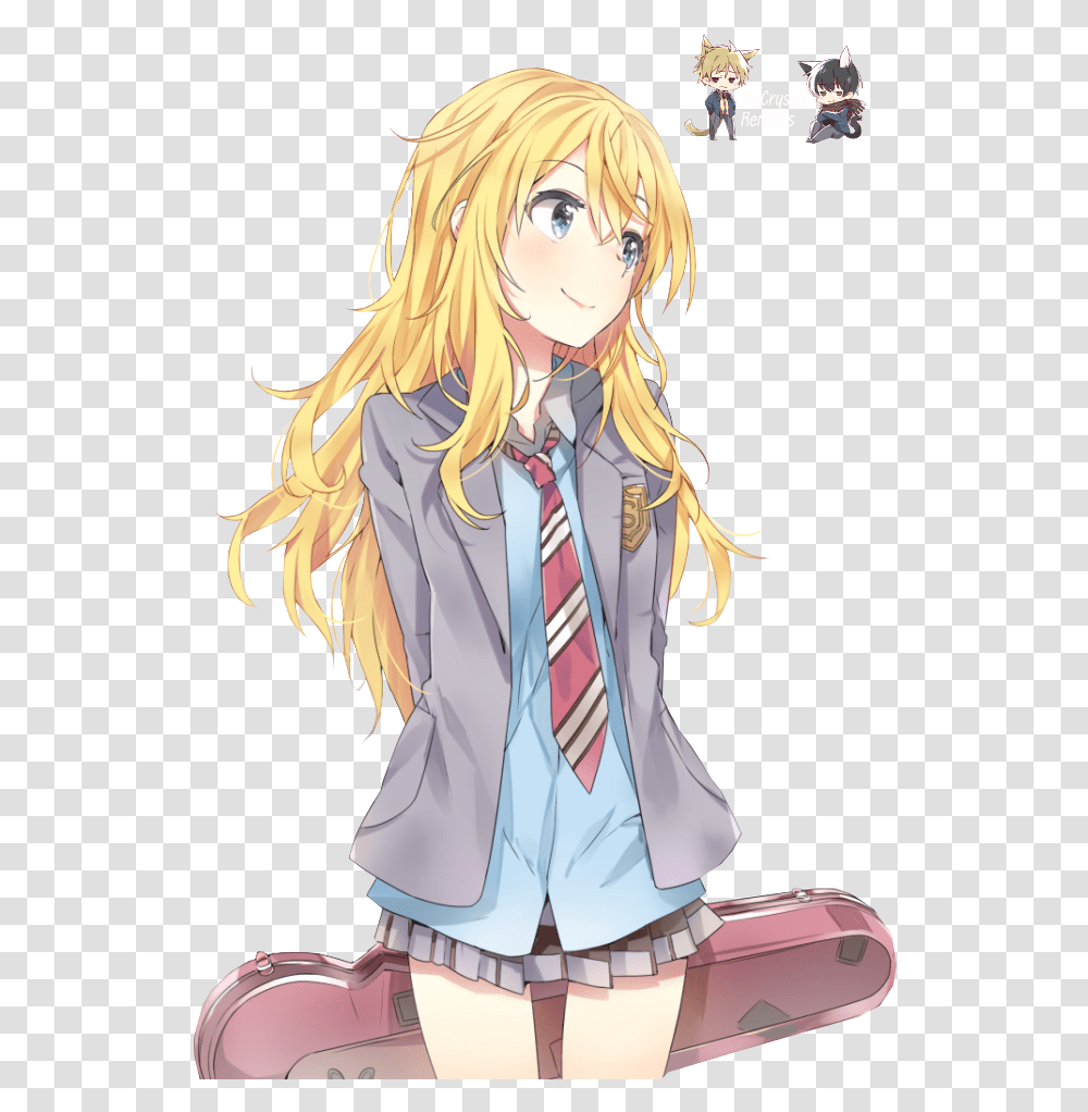 Girl From Your Lie In April, Tie, Accessories, Accessory, Person Transparent Png