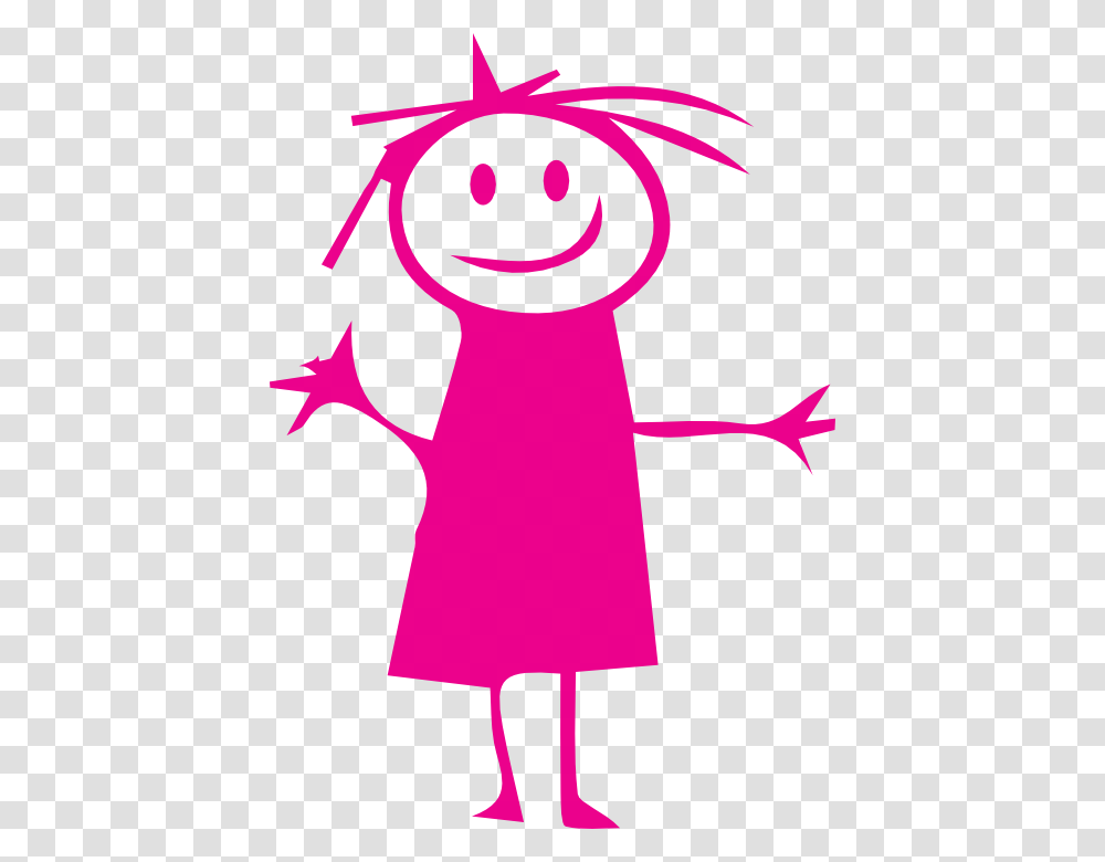 Girl Fun Cliparts, Hand, Light, Face, Dress Transparent Png