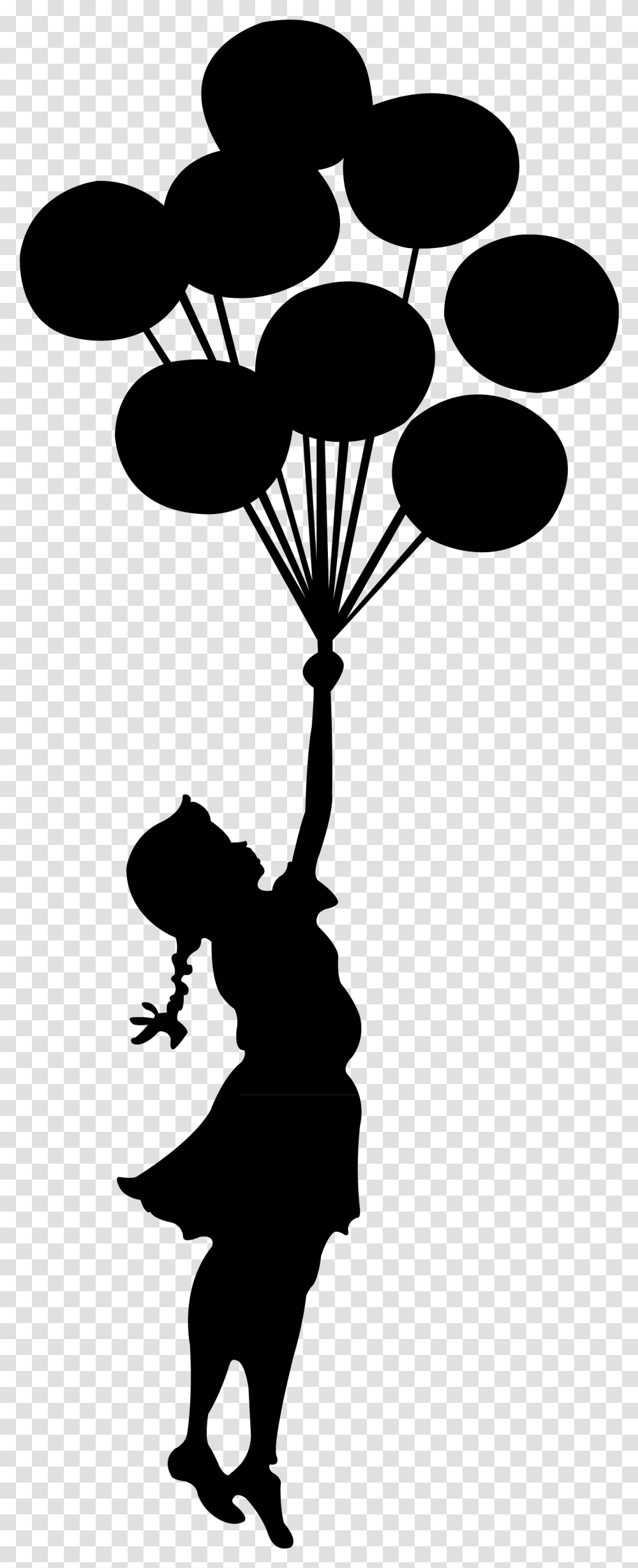 Girl Holding At Getdrawings Petite Fille Avec Ballon, Spider Web, Person, Human, Droplet Transparent Png