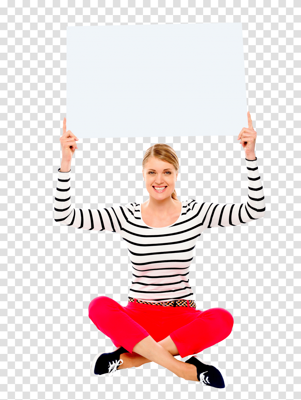 Girl Holding Banner Royalty Free Photo Play, Face, Person, Sitting, Sleeve Transparent Png