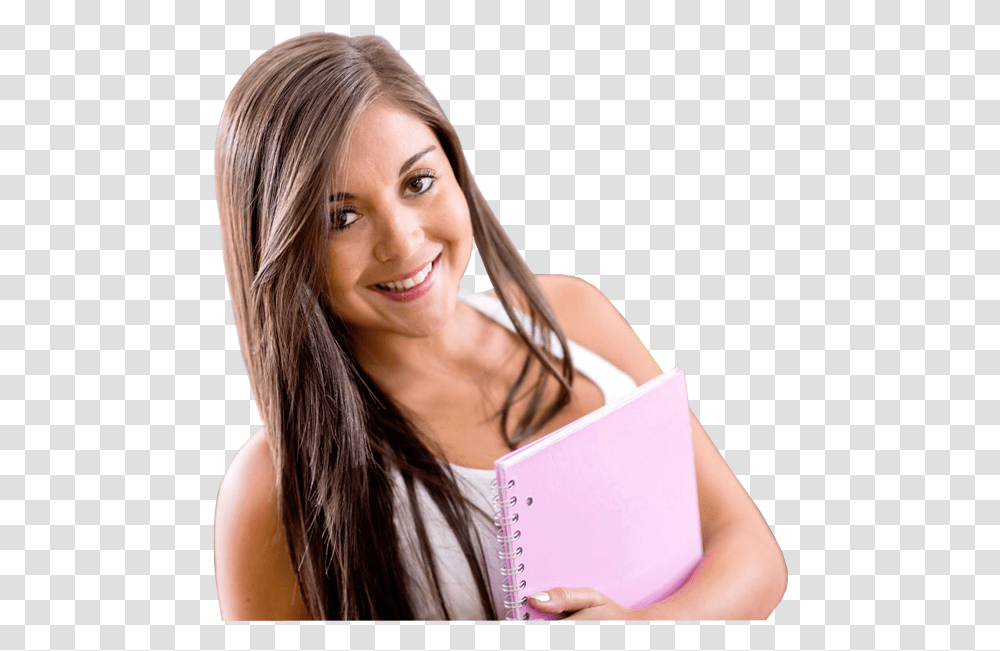 Girl Holding Book Student Girl With Book, Female, Person, Woman, Reading Transparent Png