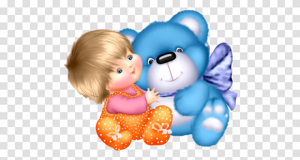 Girl Holding Teddy Bear Cute Baby And Animal Pictures Dear Friend Good Afternoon Images With Quote, Doll, Toy, Person, Human Transparent Png