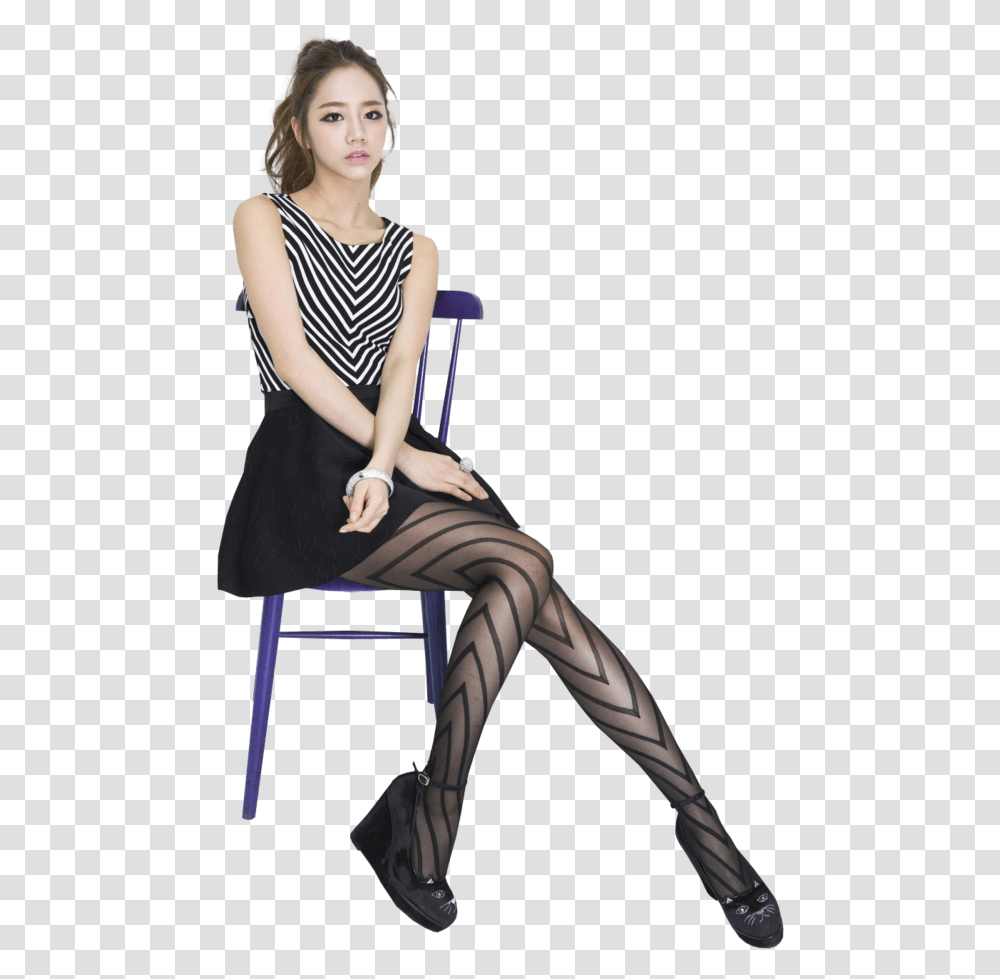 Girl Image Background Hyeri In Tights, Pants, Apparel, Person Transparent Png