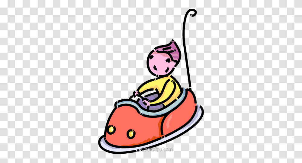Girl In A Bumper Car Royalty Free Vector Clip Art Illustration, Outdoors, Water, Angler, Fishing Transparent Png