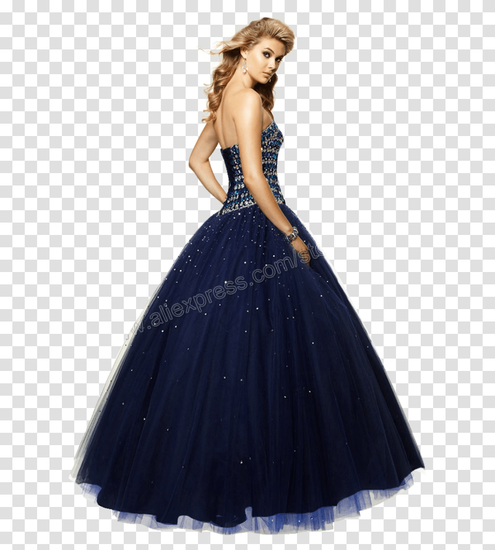 Girl In Gown, Dress, Apparel, Female Transparent Png