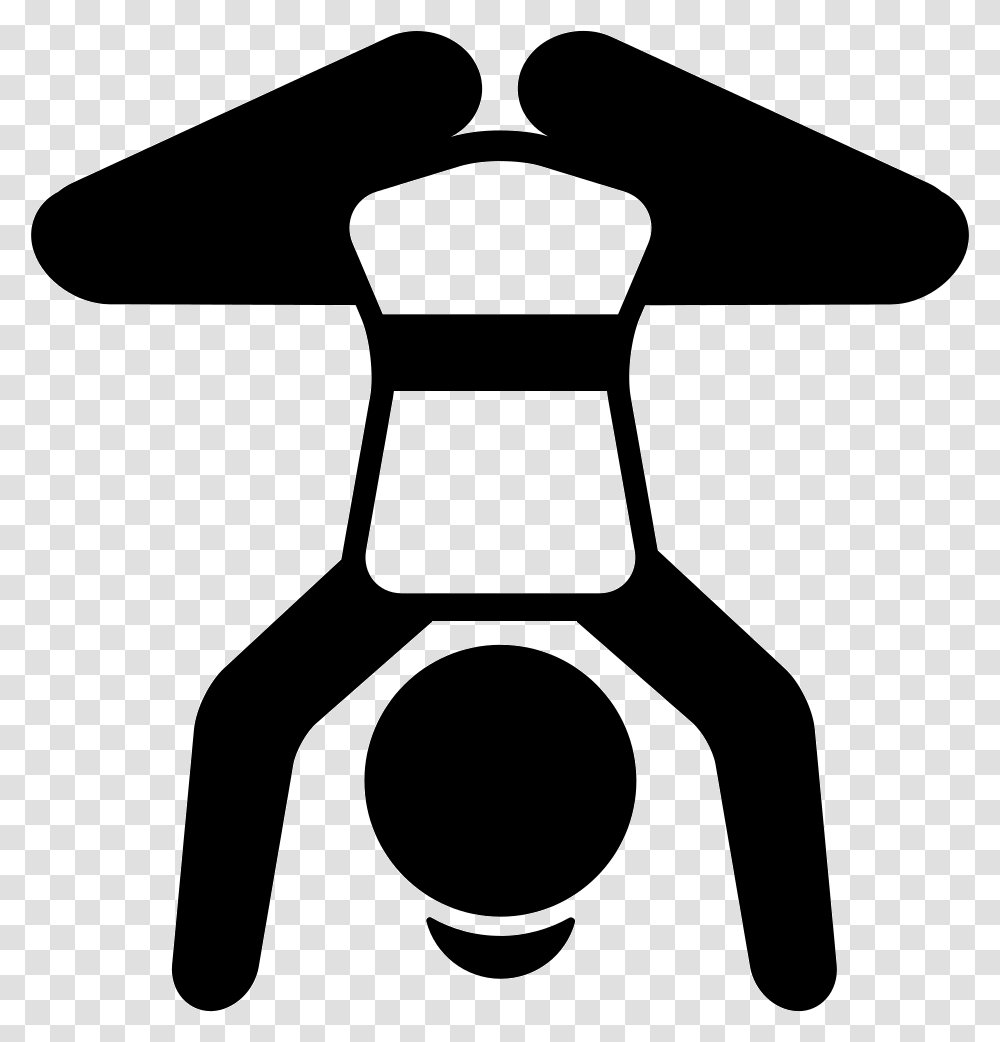 Girl In Handstands Position Flexing Legs, Silhouette, Stencil, Soccer Ball, Label Transparent Png