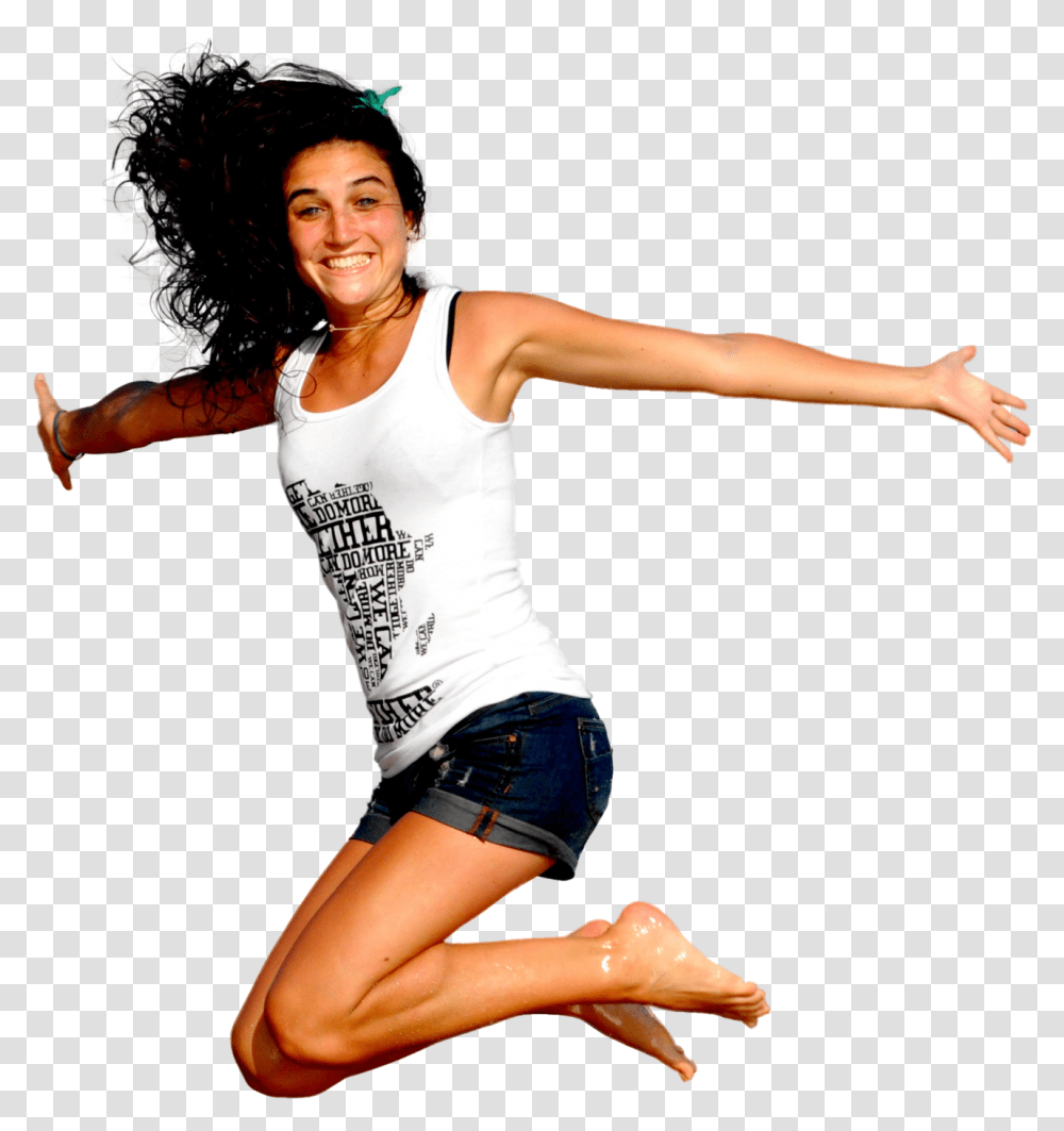 Girl Jumping Background, Dance Pose, Leisure Activities, Person, Human Transparent Png