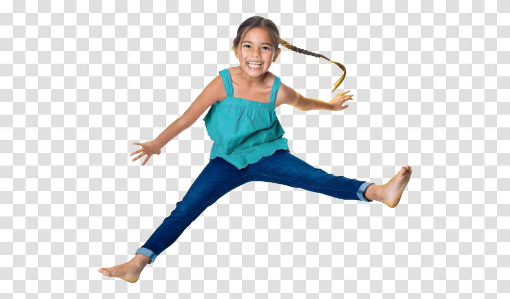 Girl Jumping Jump, Person, Human, Dance Pose, Leisure Activities Transparent Png