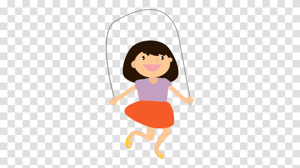 Girl Jumping Rope, Toy, Cupid, Doll, Female Transparent Png