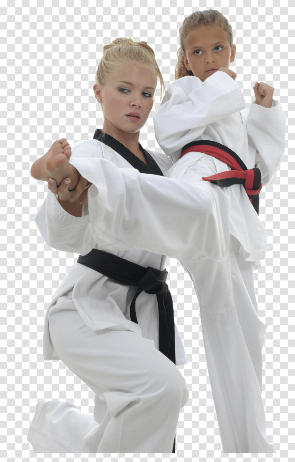 Girl Karate Kids Karate Kick, Martial Arts, Sport, Person, Human Transparent Png