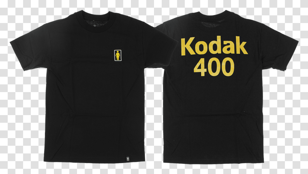 Girl Kodak Gold 400 Ss Sblack Tshirt Kodak, Clothing, Apparel, T-Shirt, Sleeve Transparent Png