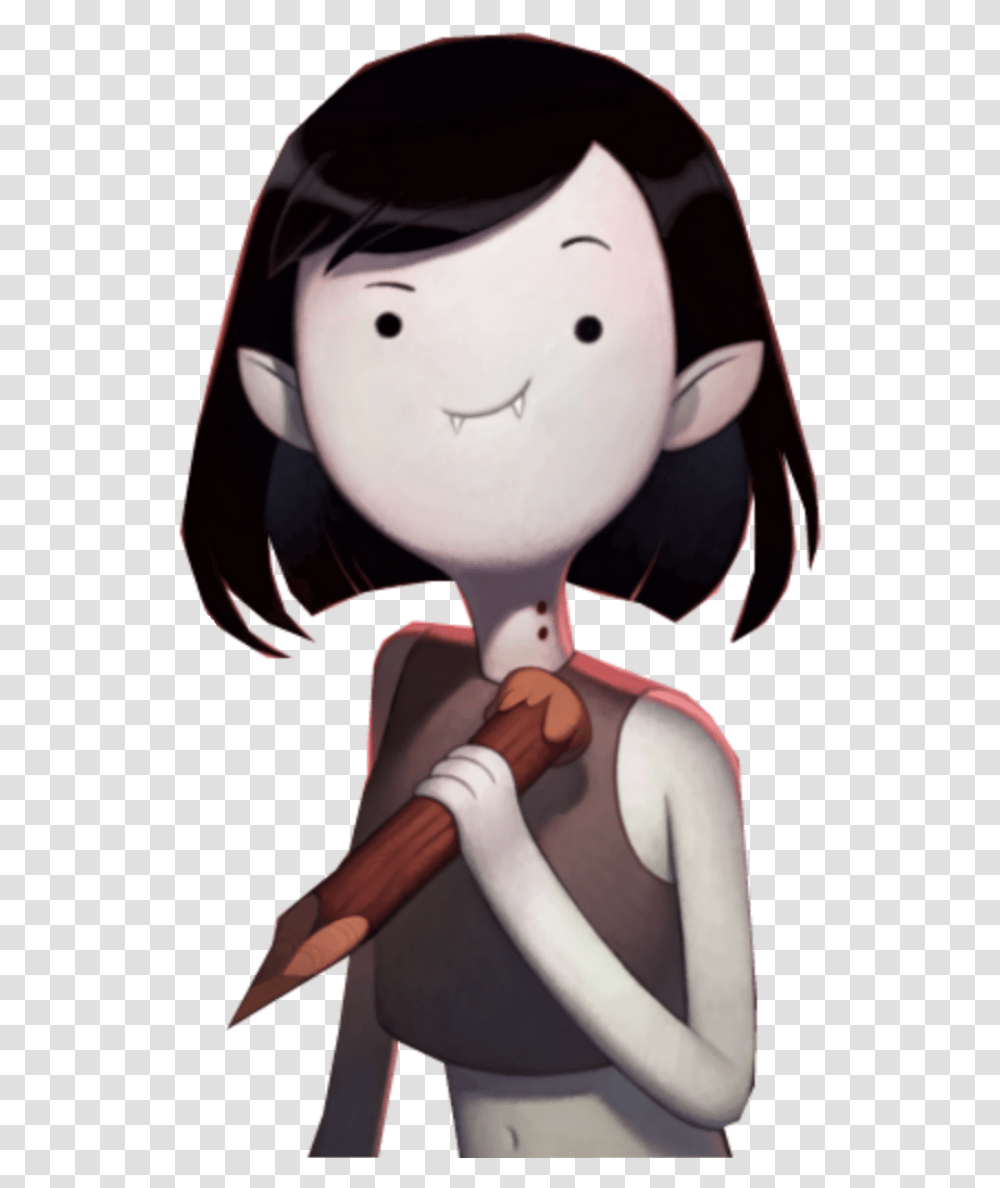 Girl Marceline Vampire Freetoedit Girls Anime Adventure Time Marceline Stickers, Person, Human, Sweets Transparent Png